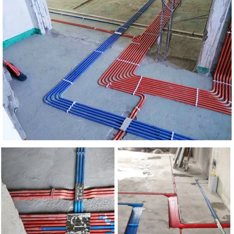 Parallel row plastic polypropylene pipe clip pipe clip PVC pipe clip 20 plastic