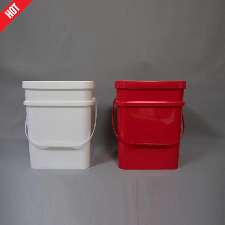 20l plastic bucket square plastic bucket plastic water bucket