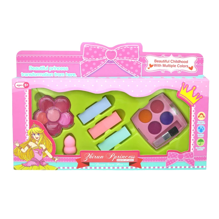 Макияж нетоксичный малыш блеск для губ Косметика игрушка девочка играть набор девочки с
