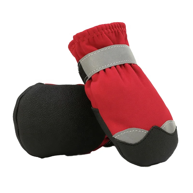 Factory Direct Selling Pet Shoes Warm Waterproof Dog Foot Winter Dog Shoes Zapatos para mascotas de venta directa de fabrica