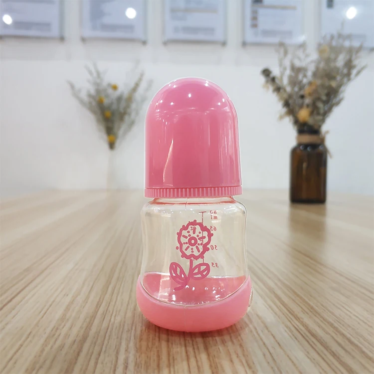 wholesale cheap 2oz 60ml  PC new baby milk  bottle baby feeding bottle with nipple