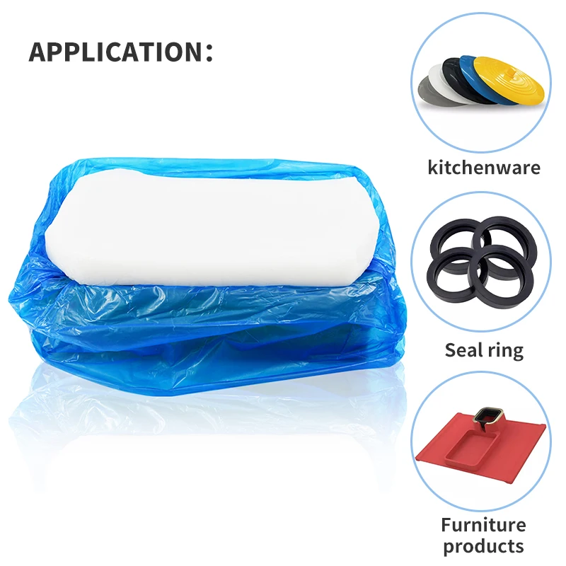 LSR Custom High transparent Extrusion Vulcanizing Silicone Rubber HTV HCR Mould Making Soft Silicone Rubber