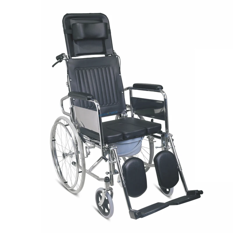 Orientmed Manufacturers Wholesale Hospital Furniture Steel Manual Foldable Wheelchair