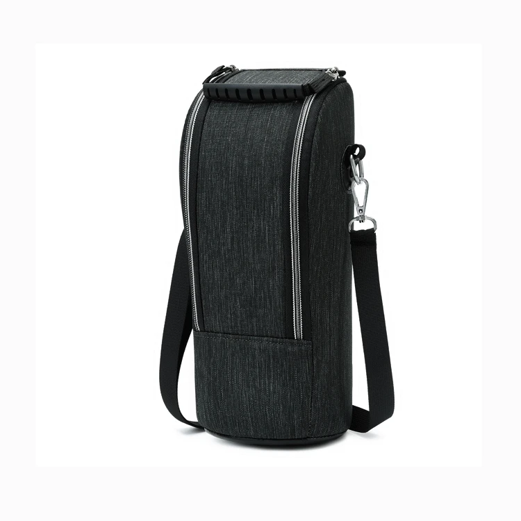 BSCI Factory DSLR Camera Lens Holder Organizer With Shoulder Strap Polyester Camera Protective Pouch