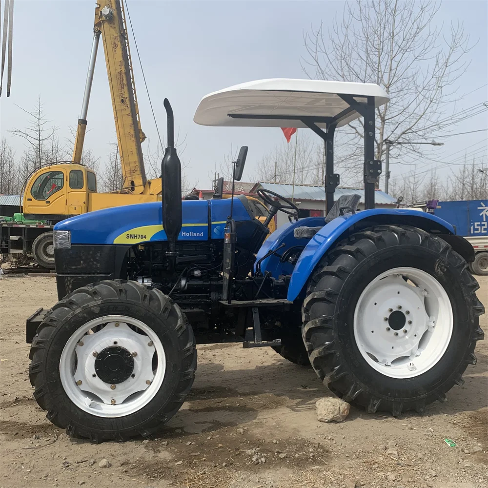 New holland HP70 4WD farm tractor with middle tire, with shade  /hot selling used tractor