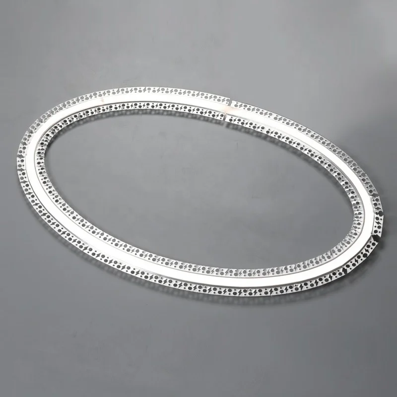 Customized New Flexible And Bendable LED Double-Sided Embedded Aluminum Linear Lights For Shopping Mall Studios