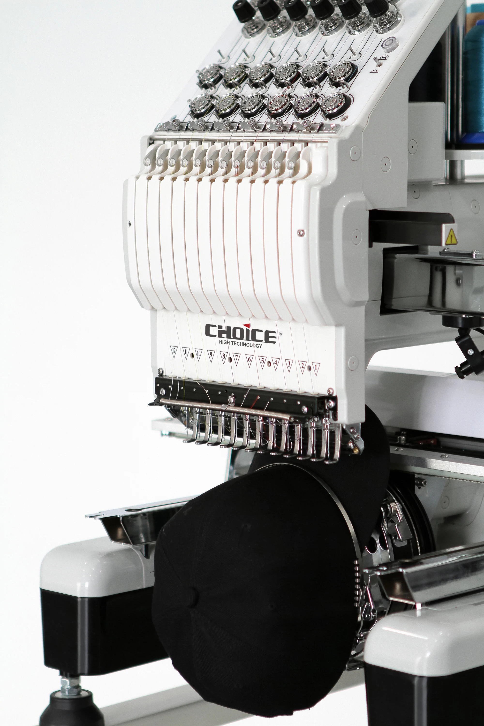 GC1201S Single head 12 Needles Computerized Embroidery machine Hat Embroidery Use FOR Home
