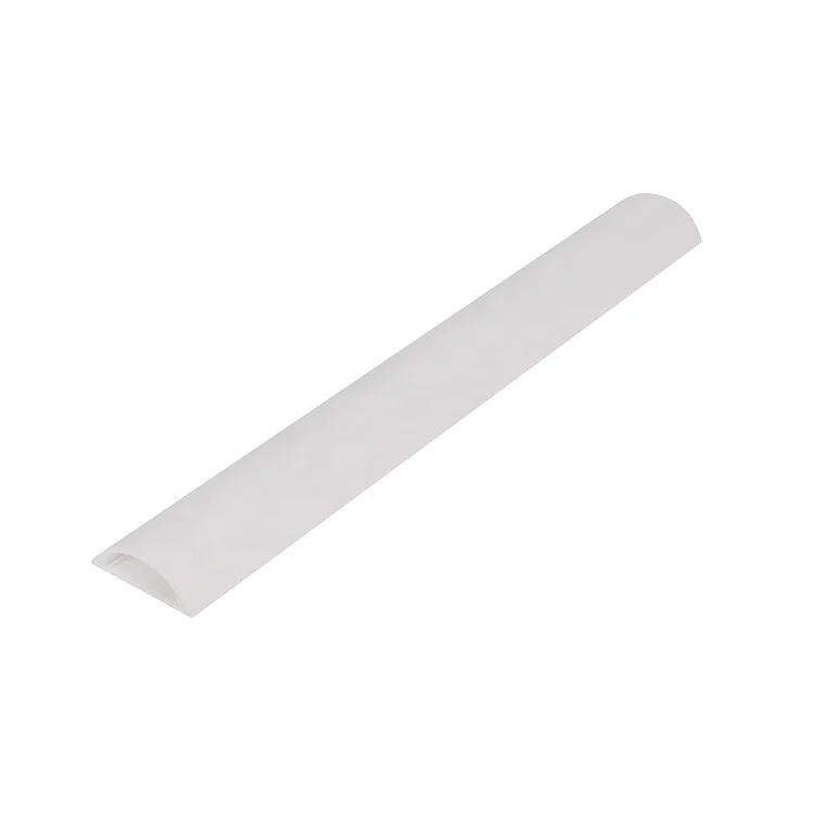 Многоцелевой Кабель белый 90 мм полукруглая дуга напольная ПВХ трубопроводная