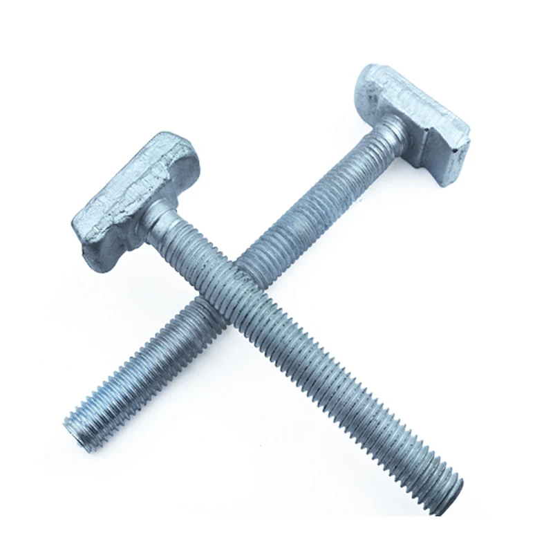 Grade 10.9 Carbon Steel Dacromet T Head Bolt With Square Neck DIN787