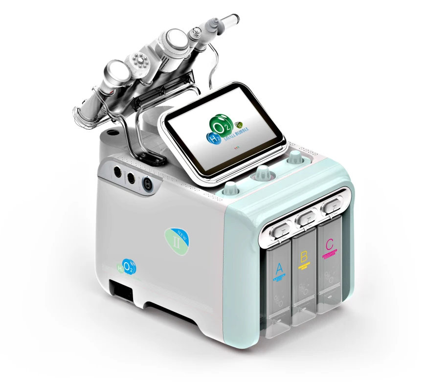 Гидроокислительняа установка для oxygenefacial абразивное удаление дефектов кожи корки aqua пилинг Гидро Машина