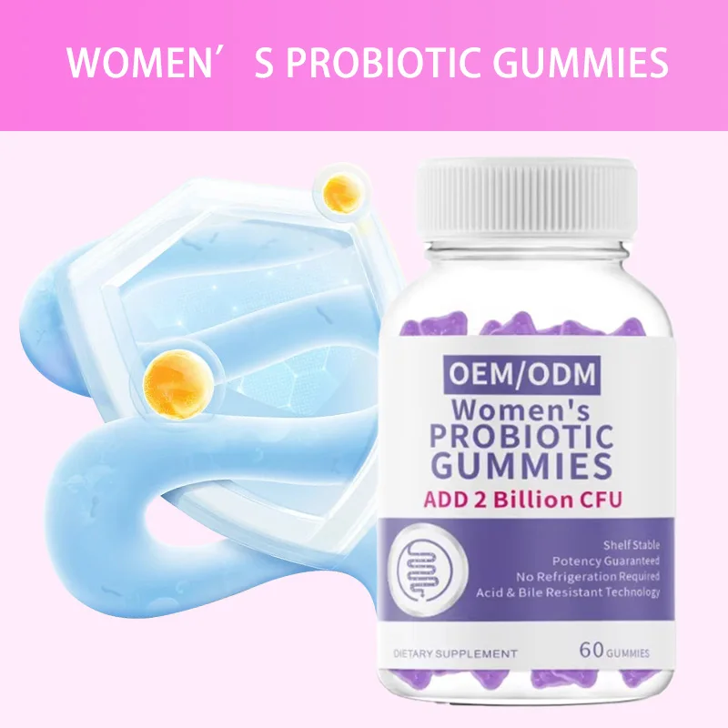 Vaginal Probiotics Gummy Candy Help Women Feminine Health Support Digestive Immunity Balanced Vagina Flora Probiotic Gummies