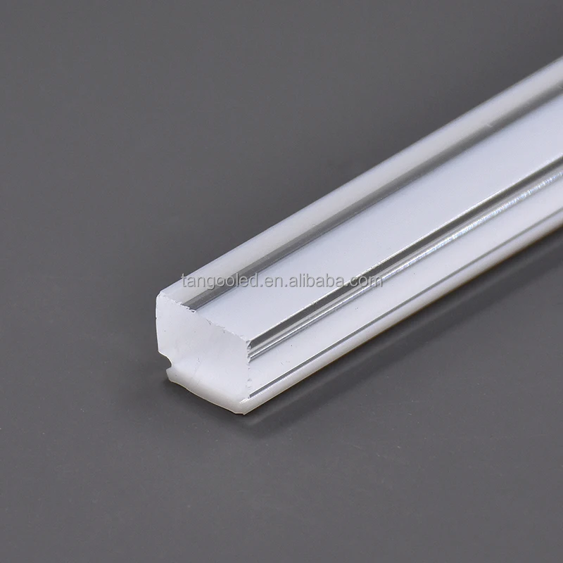Extruded PMMA Acrylic LED diffuser milk and transparent lampshade cover for led profile
