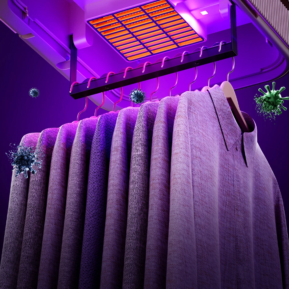 IMYCOO New Design Compact Fast Heater Electric Clothes Dryer New Innovation UV Portable Clothes Dryer Machine For Houeshlod