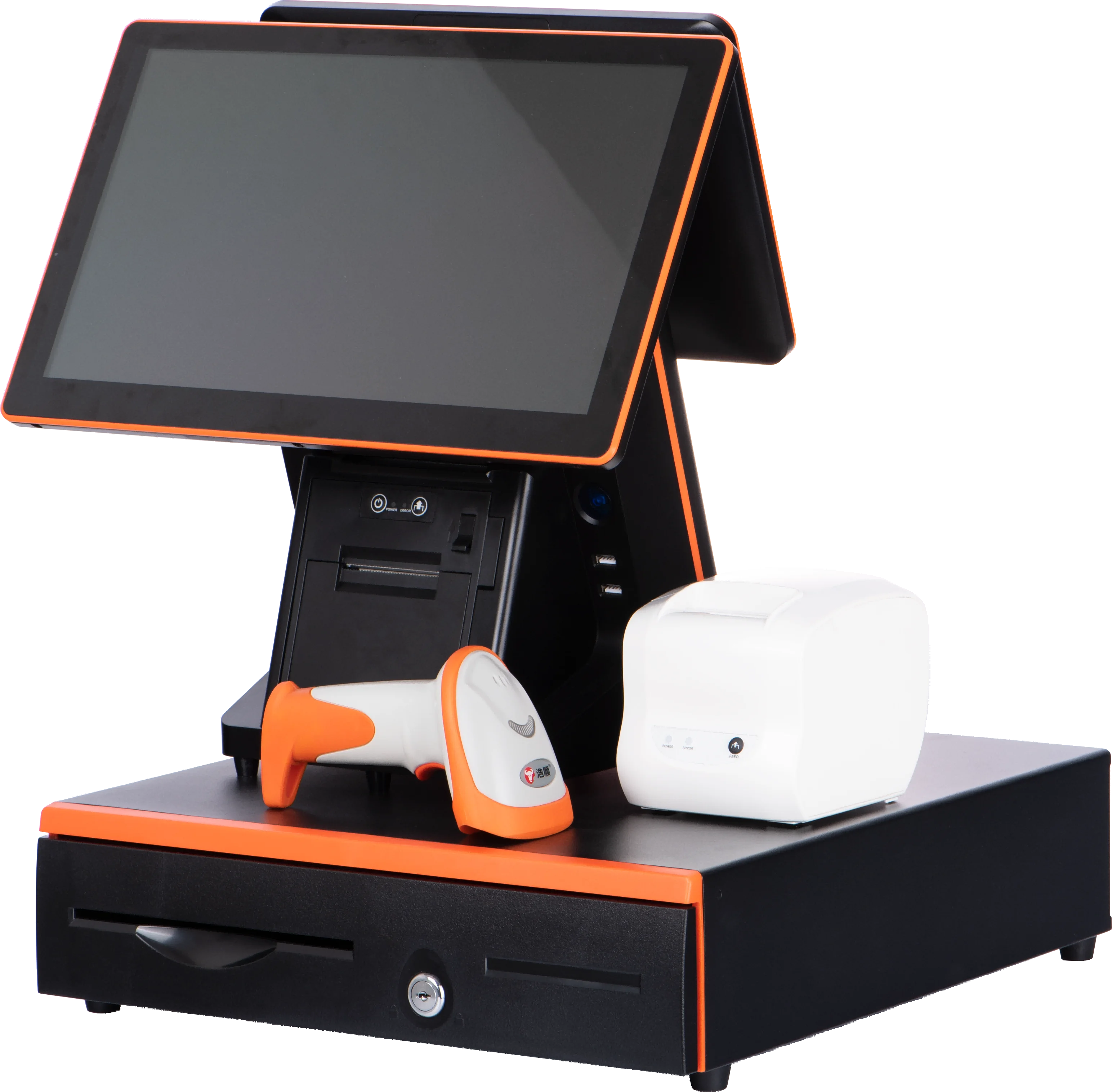 2024 Новый Hysoon J-26 Intel сенсорный экран Windows 7/10 POS машина ECR кассовый аппарат для супермаркета розничный магазин больничный счет