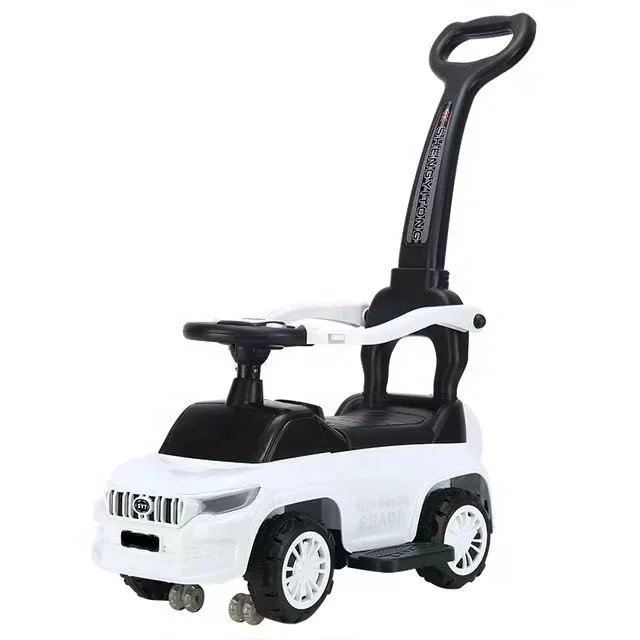 imported China new modal baby ride on toy walker foot to floor mini sliding car with detachable push handle for kids 1-3 years