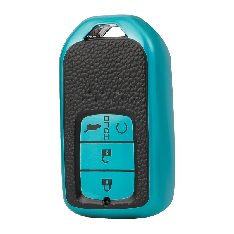 Чехол для автомобильного ключа с дистанционным управлением защитный кожаный чехол из ТПУ футляр аксессуары ключей Honda десятого поколения Civic