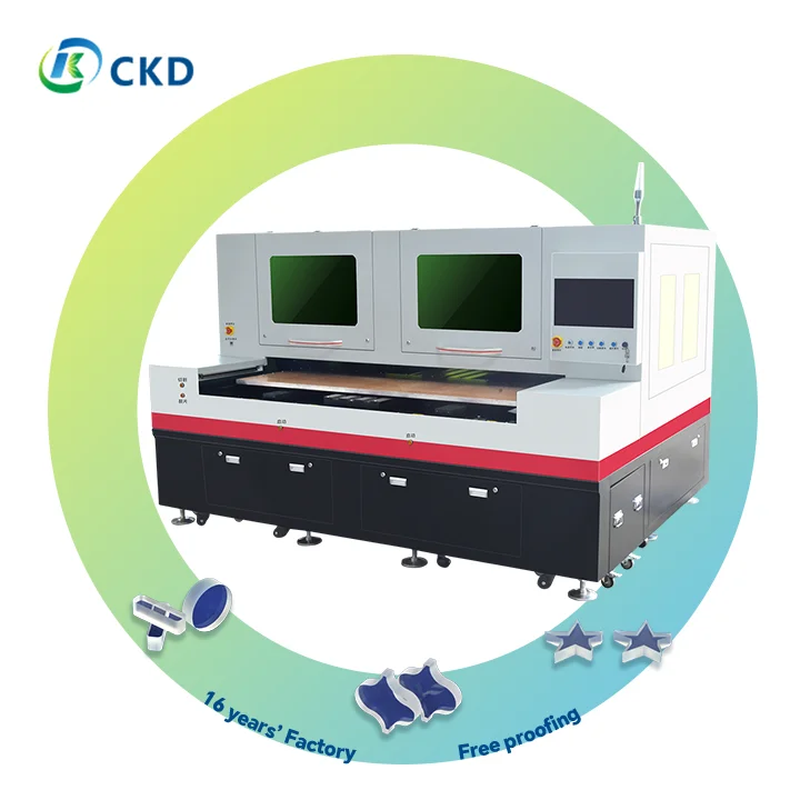CKD ультраширокоформатная инфракрасная пикосекундная машина для резки и расщепления стекла (все в одном) обработки