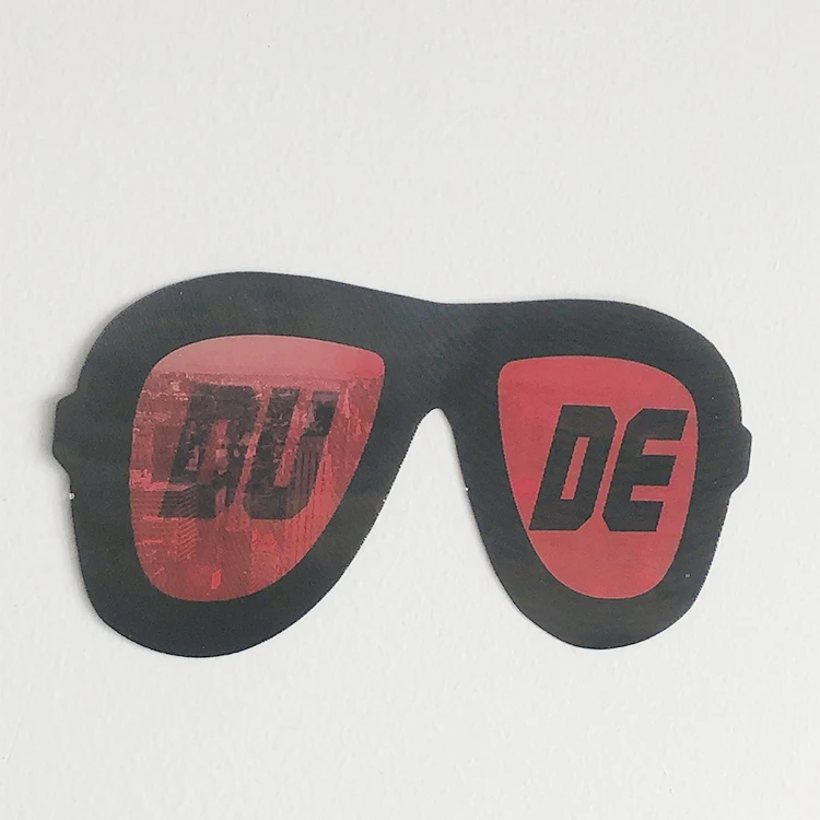 Customized 3D printing lenticular label hologram printed lenticular label