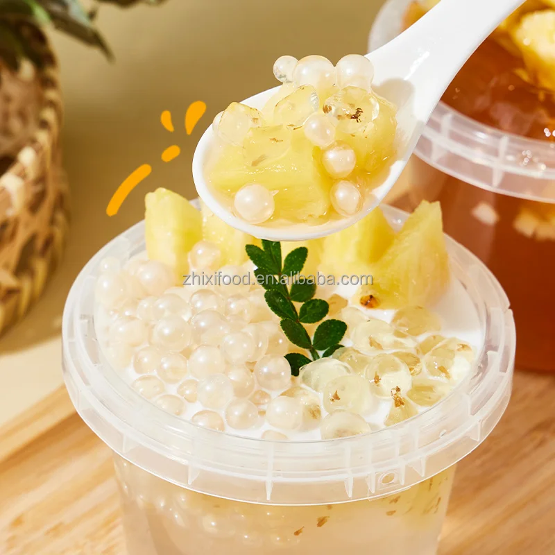 2024 Новое поступление 850 г консервированных кусочков ананаса в сиропе из Китая для приготовления фруктового чая или десертных начинок