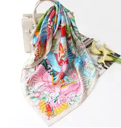 Luxury Woman Silk Scarves 100% Mulberry Silk Scarf