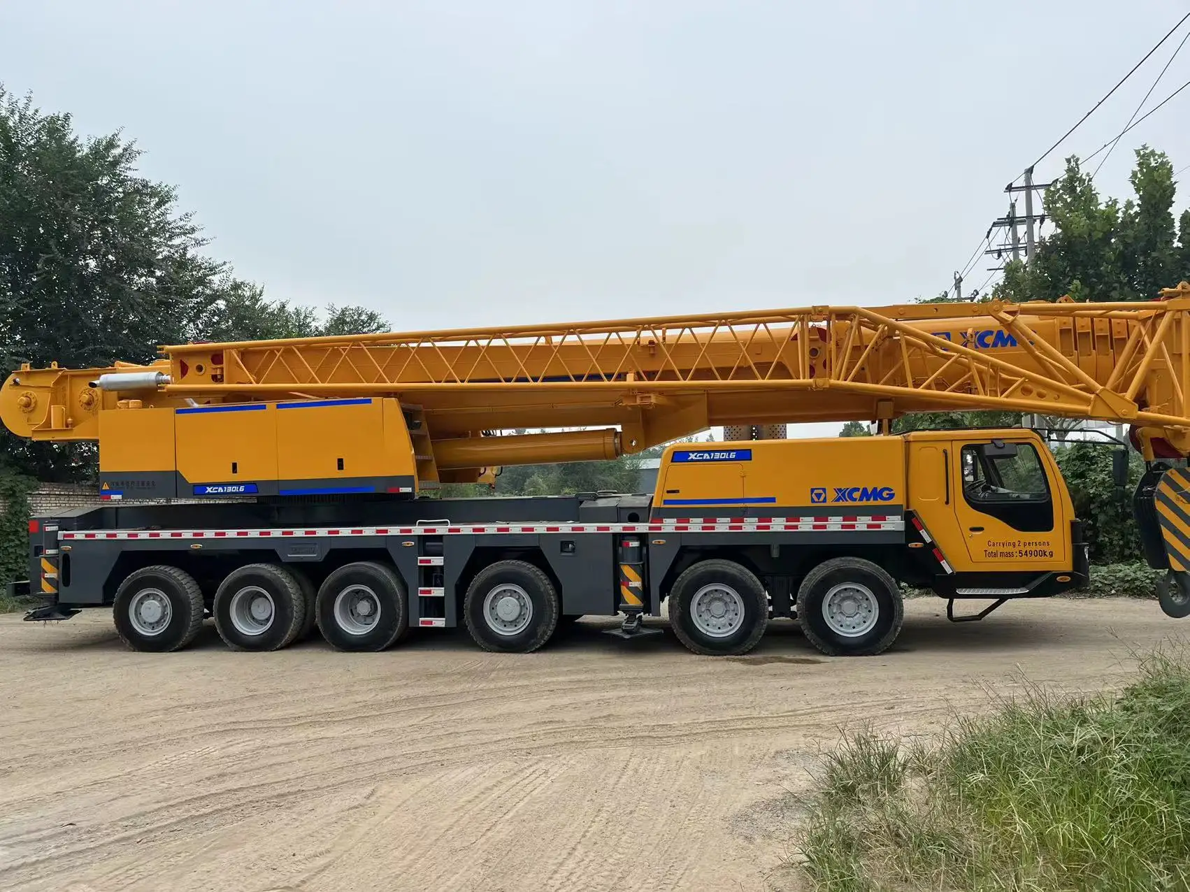 130 Ton XCA130 Hydraulic Truck Crane QY130K With High Performance for Sale