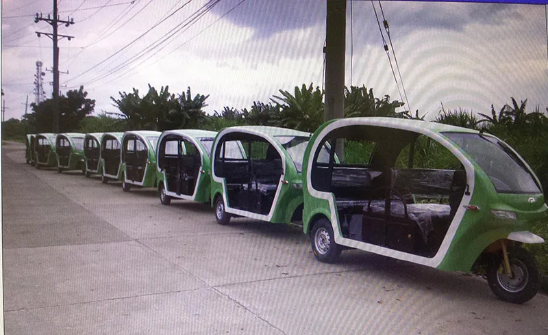 New designed electric tricycle etrike for Philippine passenger market Boracay 24hours use and South Asia best durable quality