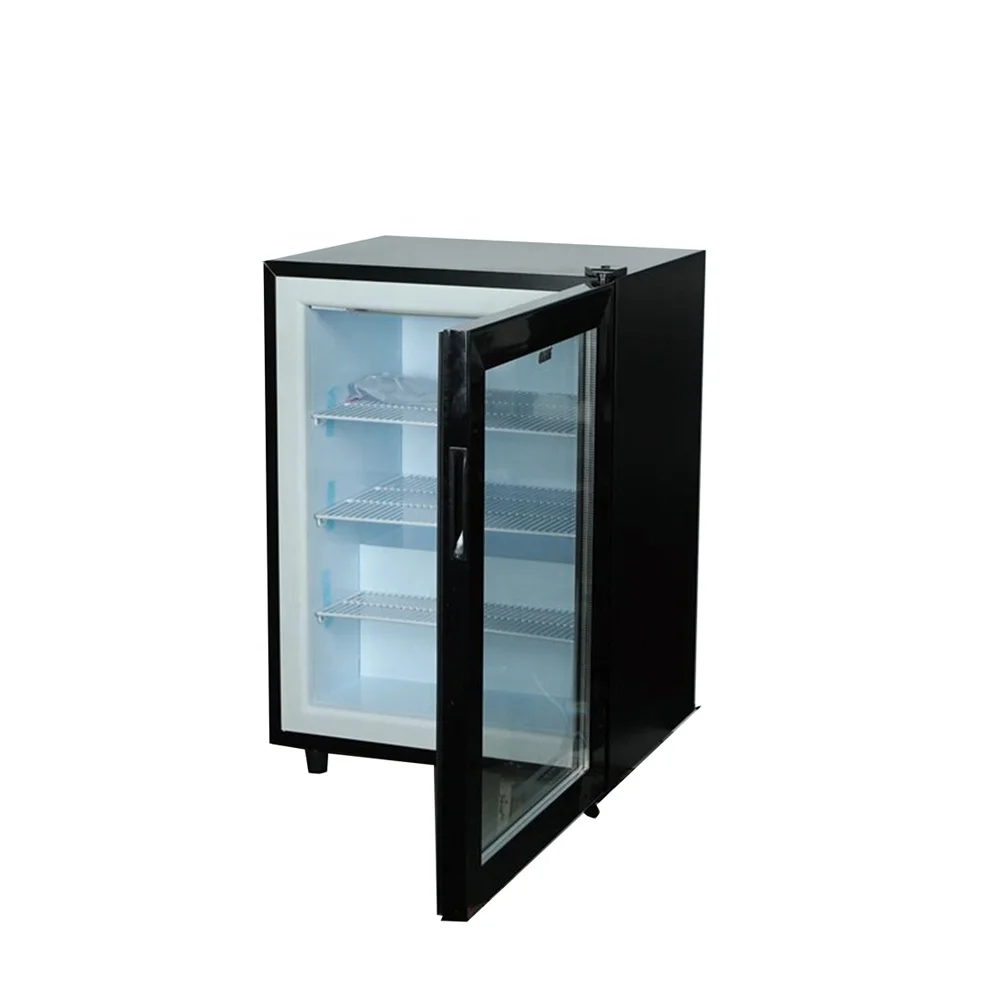 Top quality 98L frost free refrigerator display portable drink cooler