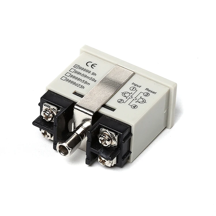 AHC3L-A 220V механический белый 8 цифровой аналоговый аккумулятор счетчик часов