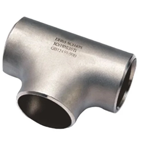 Butt Welding Fittings ASME B16.9 SCH40S SCH80S Stainless Steel Reducing Tee
