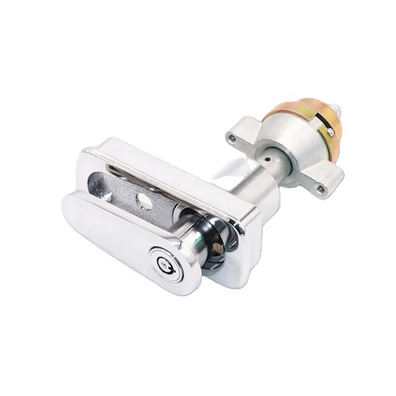 Security key code push pull smart door lock