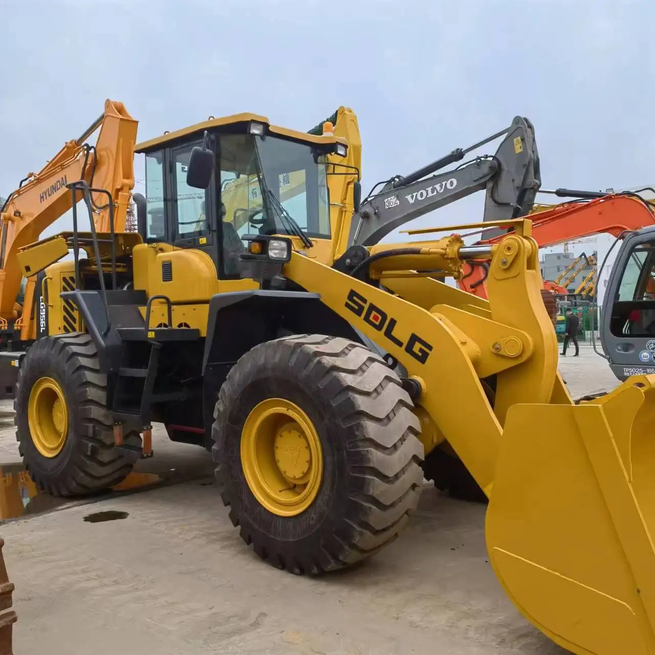 Good condition SDLG construction machine 16 Ton SDLG wheel loader L956F used loader made in China