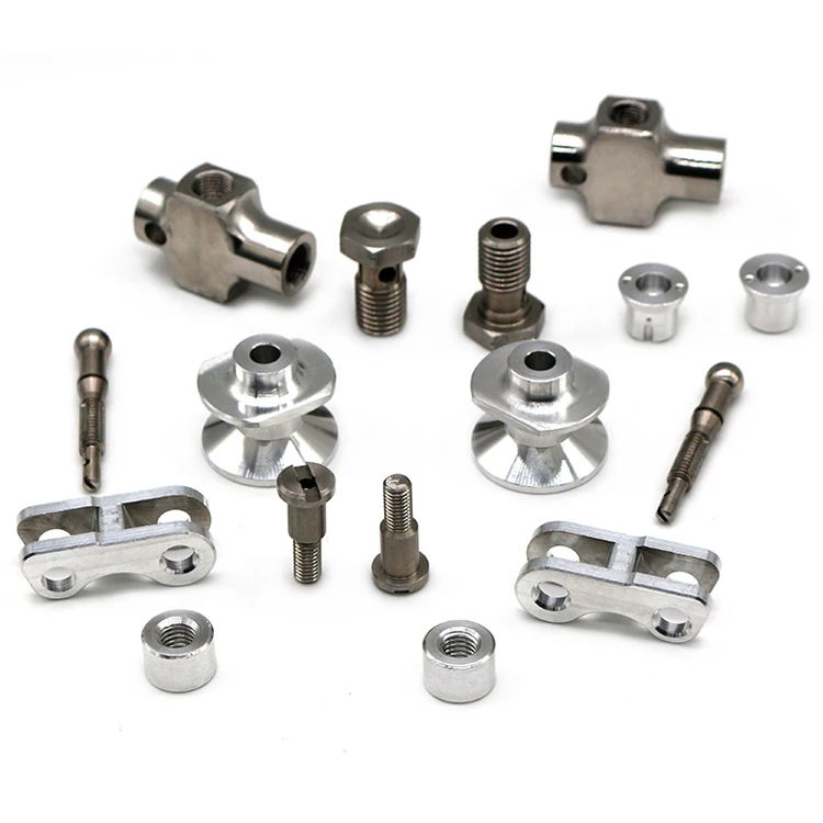 CNC Machining Parts Black and White Aluminium Knobs for Potentiometers with 10-35mm D Hole Stainless Steel Capabilities