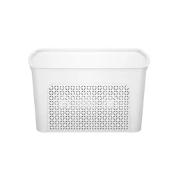 2022 Household Small Set Other Food Covered Boxes Home Storage & Organization Plastic Containers With Lid Stackable Bins