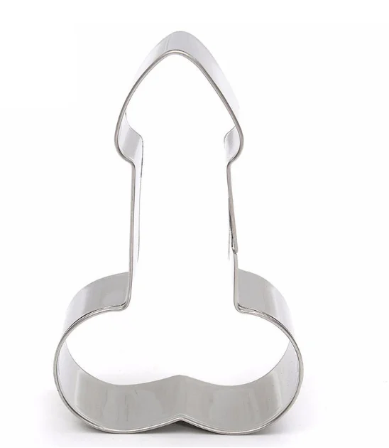 
Fondant Cake Mould Stainless Steel Willy Penis Cookie Cutter Biscuit Baking Mold 