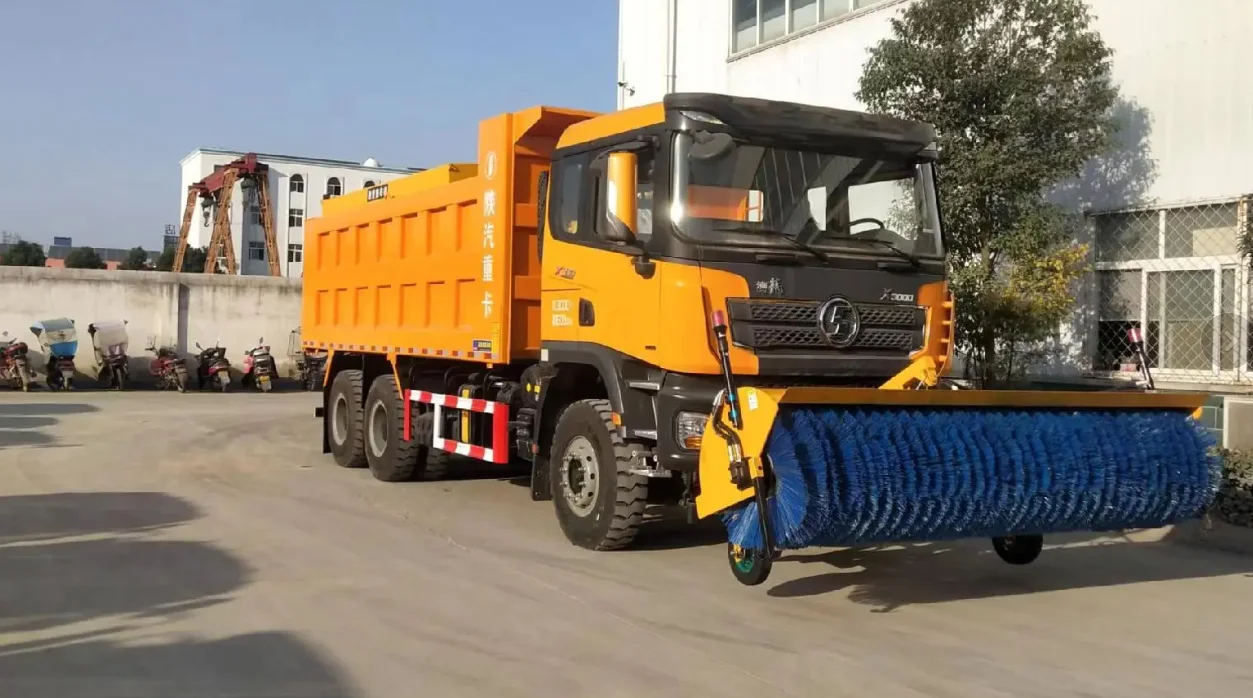Shaanxi Automobile Heavy Duty Truck Delong L3000 Standard Edition  220HP 4X2 snow plow truck