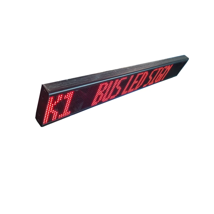 12V DC WiFi LED Screen Display Sign Scrolling Moving Message for CAR BUS