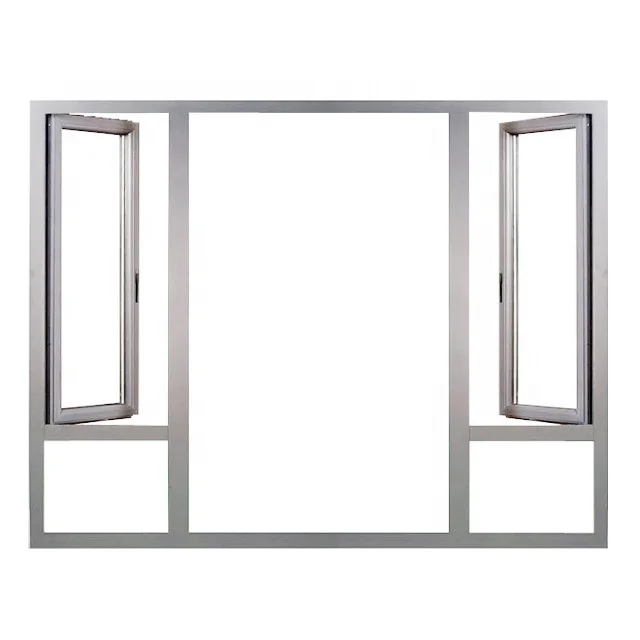 New Design high-end modern new design casement window aluminium window frame design window glass veranda aluminium topbright