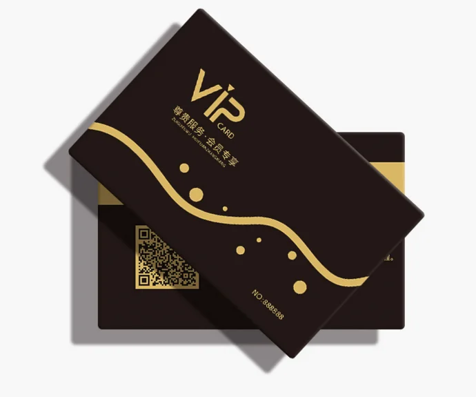 Customized PVC Promotional Magnetic Stripe QR Code Barcode Warranty Membership Gift Card