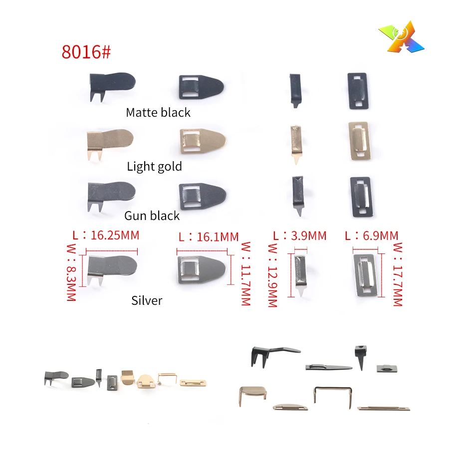 Customized hook and eye trousers Hook And Eye Decorative Exw Fashion Metal Dress Trousers Hook