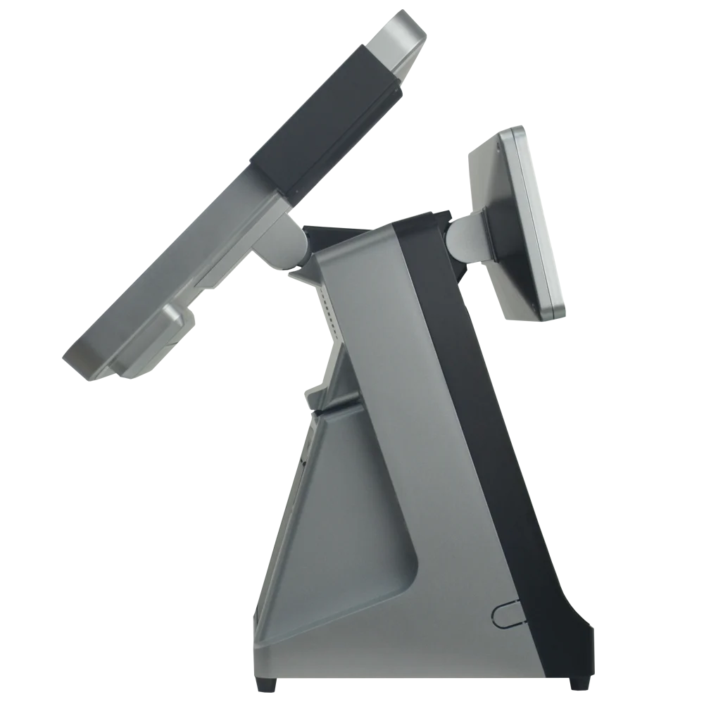 All In One Touch Screen Cash Register POS Windows 10 Restaurant 15Inch Intel Core I3 POS Terminal Machine with  Thermal Printer