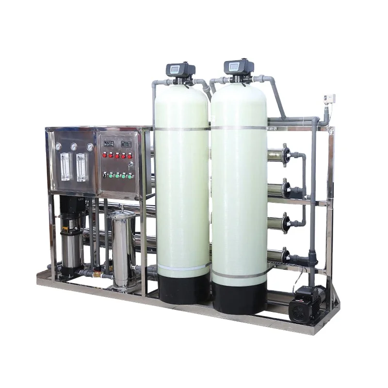 500lph 250lph  Reverse Osmosis Water Purification System Industrial Water Treatment Plant