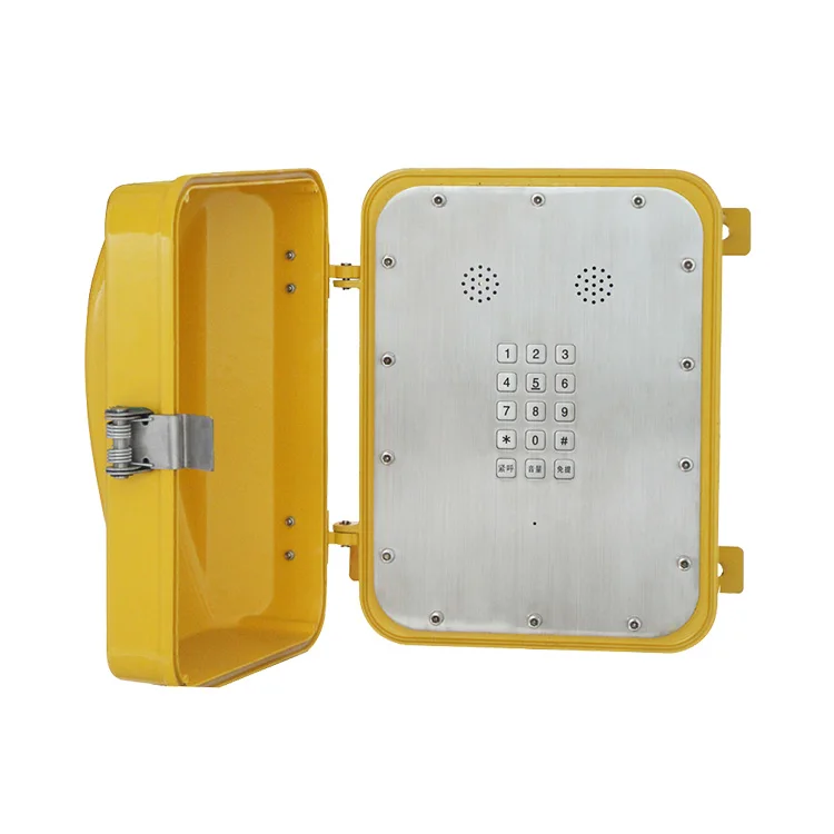 China Factory Joiwo  waterproof  hand free  wall mounted  industrial weatherproof intercom telephone