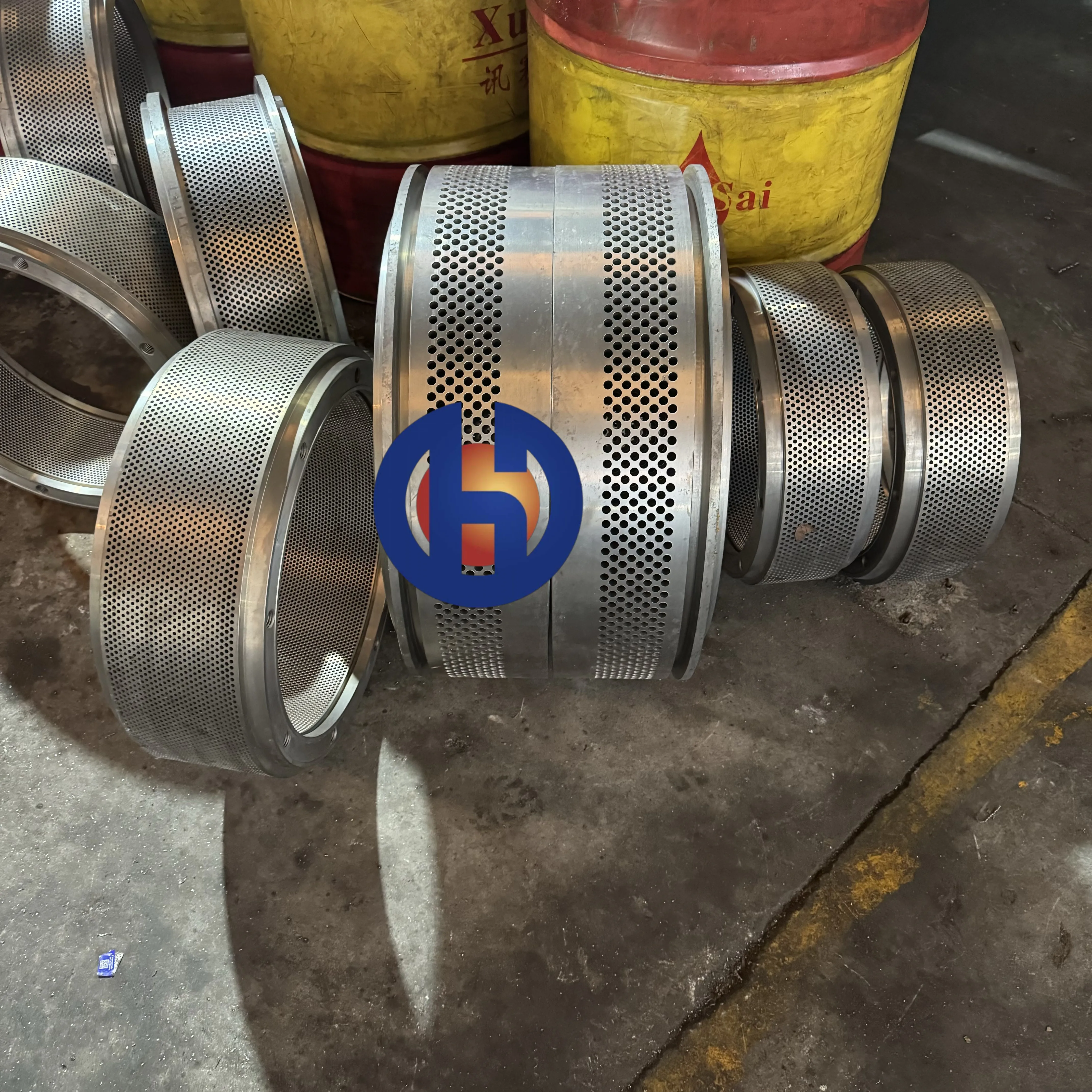 SS AS feed pellet ring die OGM 0.8 Matrix OGM 1.5 manufacturer for Russian market