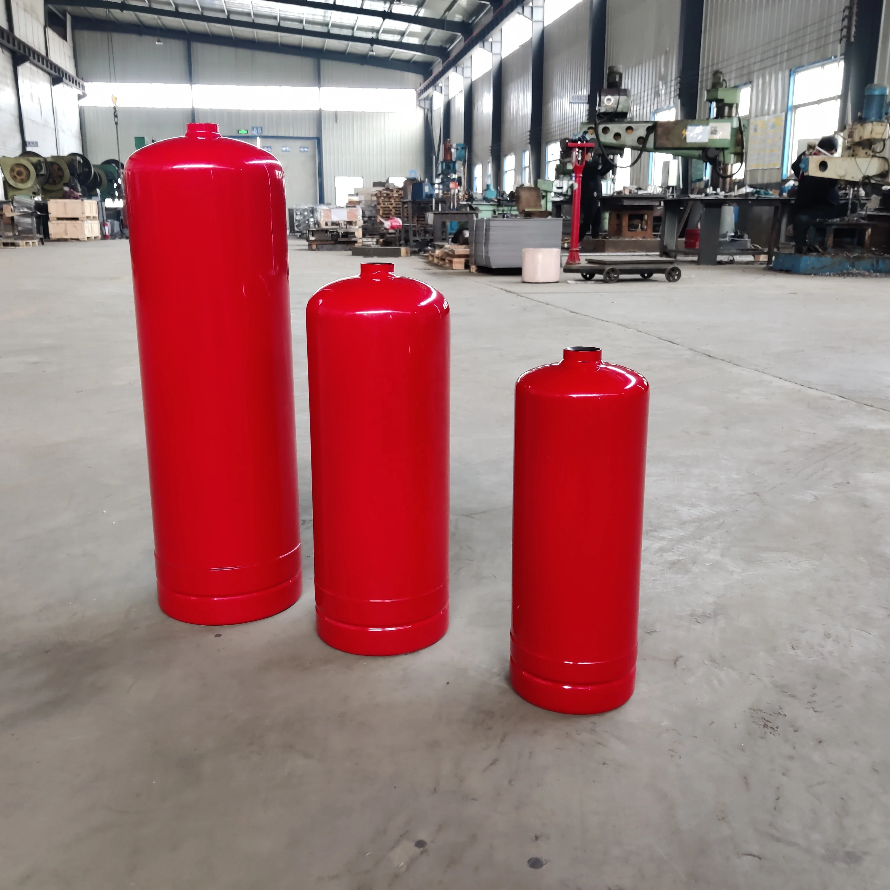 Portable ABC Dry Chemical Powder DCP Empty Fire Extinguisher Cylinder for Sale 1KG 2KG 4KG 6KG 9KG 12KG