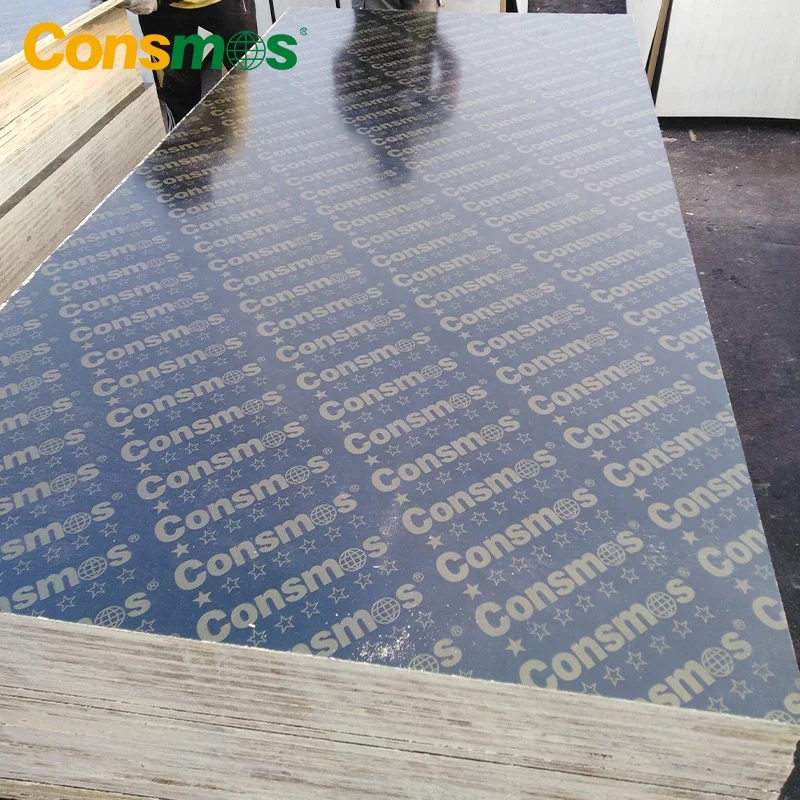 High Quality 9mm 12mm 15mm 18mm Black Concrete Phenolic Laminated Formwork Film Faced Plywood for Building Material