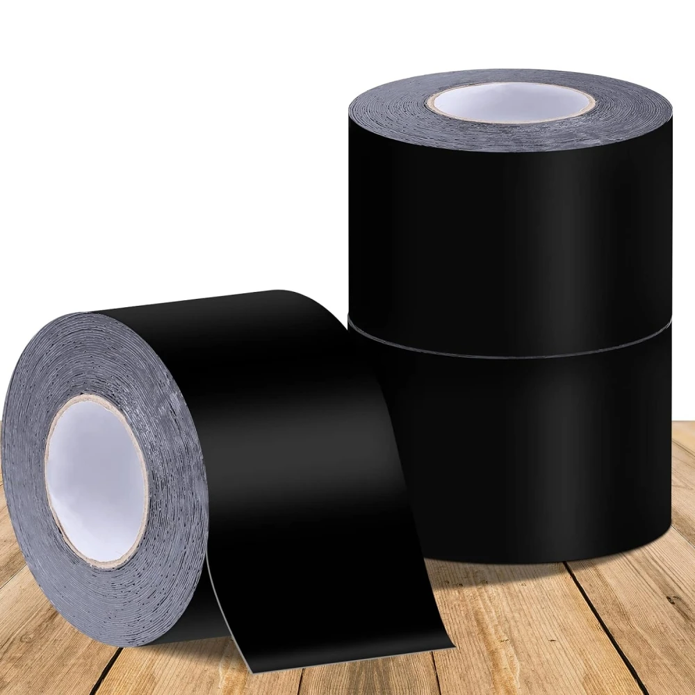 Self-Adhesive Flexible Waterproof Butyl Sealing Joist Tape for Decking Wood Protect Deck Flashing Roof Repair Patio Sealant