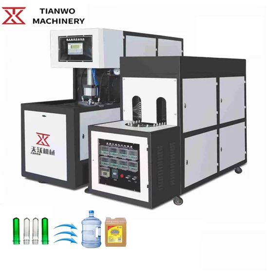 High Quality 15L One-Cavity Semi-Automatic Bottle Blowing Machine for Edible Oil Stretch Blow Moulding