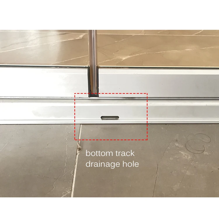 Stack Waterproof Soundproof Residential French Sliding Bi Folding Door Curtain Malaysia 8mm Frameless Folding Glass Patio Doors