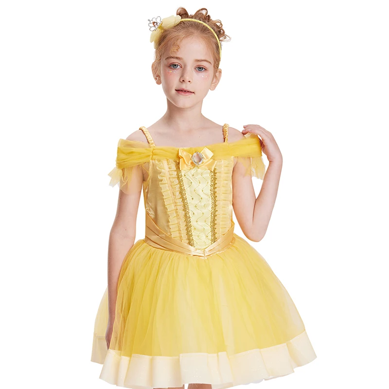 prince Bell Aurora Dress Princess Dress Girl Princess