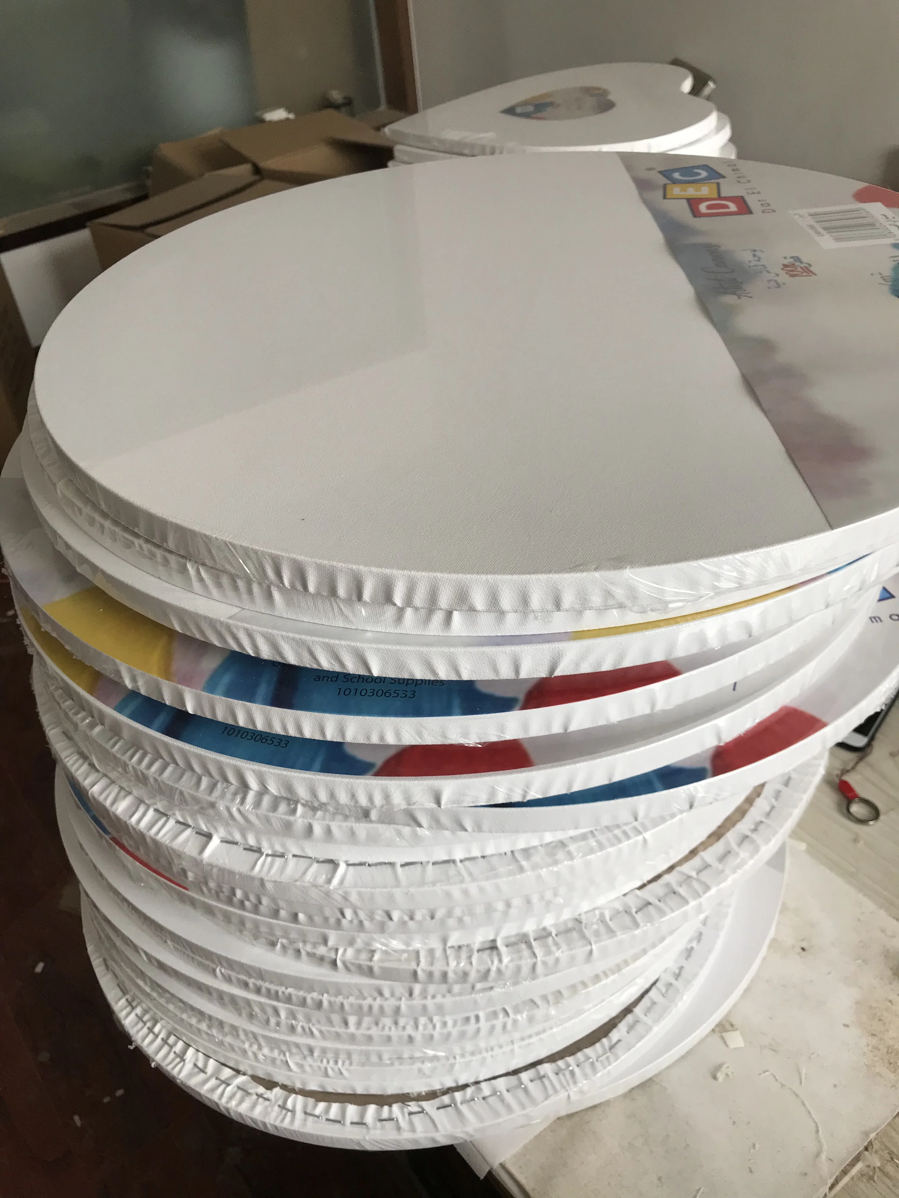 2024 Art supplies new products blank stretched canvas frame 40*60cm with 280g cotton canvas